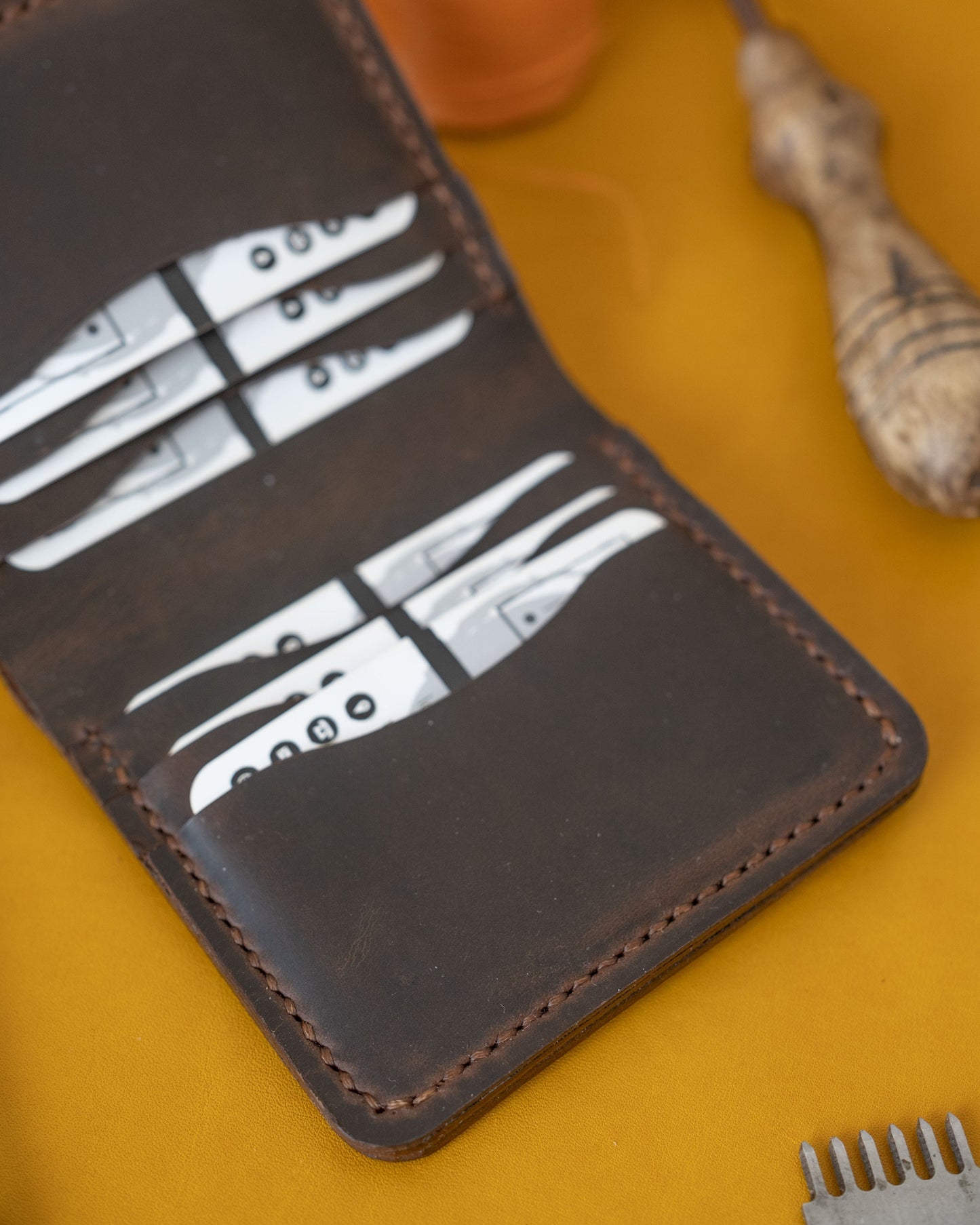 Klasik Kahverengi Erkek Cüzdanı